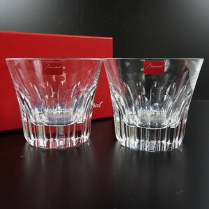 68157★1円スタート★Baccarat バカラ 未使用品 エトナ ロックグラス タンブラー ペアセット 食器 コップ グラス クリスタル クリア