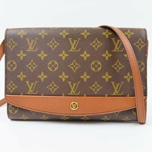 68266★1円スタート★LOUIS VUITTON ルイヴィトン 極美品 ボルドー クラッチバッグ ヴィンテージ モノグラム ショルダーバッグ ブラウン