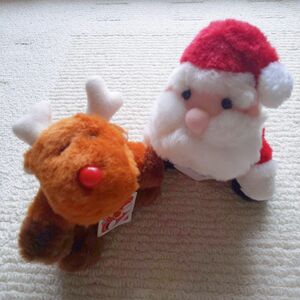 サンタクロース トナカイ ぬいぐるみ クリスマスグッズ