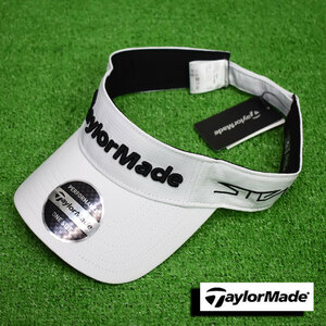 TaylorMade テーラーメイド ゴルフ サンバイザー【ホワイト】新品！