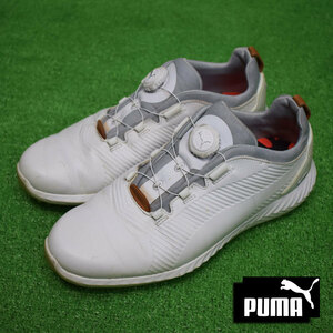 ＰＵＭＡ プーマ ゴルフ イグナイト ゴルフシューズ【ホワイト/27.0】中古！