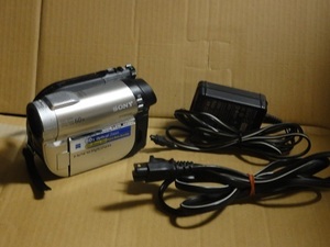ソニー Sony Handycam DCR-DVD650 60x optical zoom バッテリー付 メモカ付 ジャンク扱い