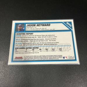 【1st】2007 bowman chrome jason heyward topps dogersの画像2