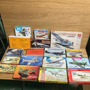 DE-618【保管品】プラモデル 軍用機 世界 FALLER Focke-WuIf Weihe FLUGZEVG AVIA airmodel 飛行機 (A)