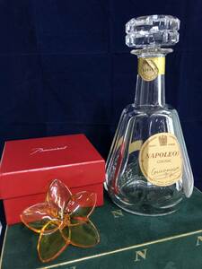 1202.11　 Baccarat バカラボトル ブランデー クリスタル デキャンタ 空き瓶 空瓶 インテリア　/　花　置物