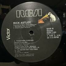 《12'》 RICK ASTLEY / TOGETHER FOREVER_画像4