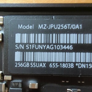 【中古】Apple SSD Samsung 256GB for Macbook Pro Retina late 2013/14 model: A1502.