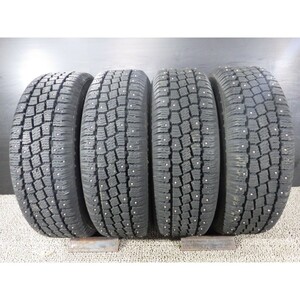 ハンコック ZOVAC HPW401 185/65R14 4本SET◎2003年製9分山◎中古スパイクタイヤ チップピン◎旭川手渡し可 特筆すべき損傷なし カリーナ等