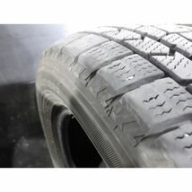 ダンロップ WINTER MAXX WM02 155/65R13 4本SET◎2020年製8~9分山スタッドレス◎中古 1本に片減り 1本に段減りあり◎旭川手渡し可_画像8