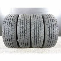 DUNLOP／ダンロップ WINTER MAXX WM02 185/65R15 4本◎2019年製9分山スタッドレスタイヤ◎中古 特筆すべき損傷なし◎旭川手渡し可◎bB等に_画像1