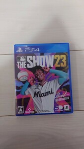 美品【PS4】 MLB The Show 23 (特典コード番号未使用)