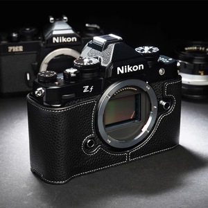  high class original leather Nikon Zf special case black black new goods Nikon 