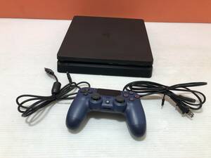 28/197☆SONY　PlayStation4　プレステ4　PS4　ブラック　CUH-2200A　本体　コントローラ　初期化済み☆B1