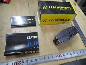 『F05B』未使用★レザーマン　LEATHERMAN Juice XE6 グレー マルチツール 多徳ナイフ ナイフ グレー