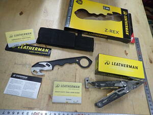 『F05C』レザーマン LEATHERMAN 2本（2点）まとめてセット Z-REX SIGNAL ナイフ マルチツール ペンチ