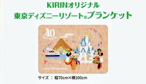 【送料無料】KIRINオリジナル 東京ディズニーリゾート ブランケット ビバ！ドリームキャンペーン 2023年 当選 新品未使用 キリンビバレッジ