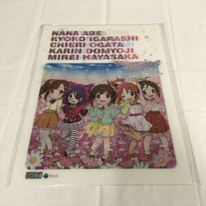 B15025 ◆未開封品 アイドルマスター　A4サイズ　クリアポスター　三枚組