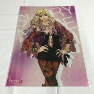 B16779 ◆シェリル・ノーム マクロスF A4サイズ クリアポスター 未開封品 送料180円 ★5点以上同梱で送料無料★