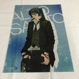 B16780 ◆早乙女アルト　マクロスF A4サイズ クリアポスター 未開封品 送料180円 ★5点以上同梱で送料無料★