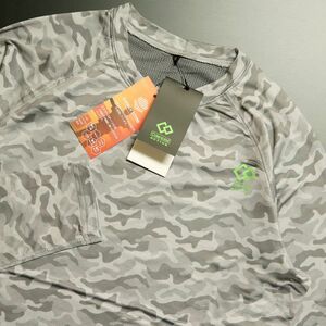 ●送料390円可能商品 コラントッテ Colantotte メンズ 裏起毛 ストレッチ リカバリーウェア 長袖 Tシャツ[581056CGRY1N-L] 一 三 弐★QWER