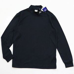 ●送料390円可能商品 ミズノ ゴルフ MIZUNO GOLF 新品 メンズ 暖かい 裏起毛 ハイネック 長袖 Tシャツ ロンT[K2JA2S5109-L]一 三 弐★QWER