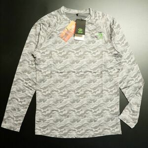 ●送料390円可能商品 コラントッテ Colantotte メンズ 裏起毛 ストレッチ リカバリーウェア 長袖 Tシャツ[581056CGRY1N-LL] 一 三 参★QWER