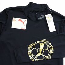 ●送料390円可能商品 プーマ 限定品 FIFA ワールドカップ カタール 2022 サッカー PUMA メンズ シャツ 黒 [2FPU122-BLK-L]三 弐★QWER_画像2