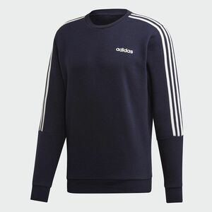 ★アディダス ADIDAS 新品 メンズ 保温 裏起毛 3ストライプス クルーネック スウェット トレーナー 紺 Lサイズ[EI8993-L] 二 弐★QWER