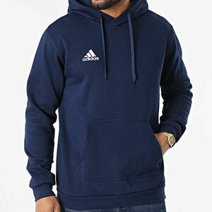 ★アディダス ADIDAS 新品 メンズ 暖かい 裏フリース シンプル スウェット フーディーパーカー XLサイズ[H57513-O] 二 参★QWER★