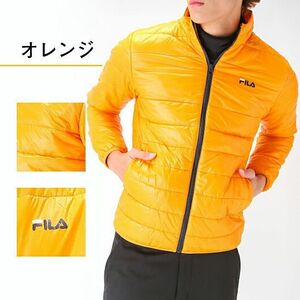 ★フィラ FILA ゴルフ GOLF 新品 メンズ 暖かい 保温 撥水 中綿 ジャケット ジャンパー ブルゾン XLサイズ [787272-OG-LL] 一 二 参★QWER