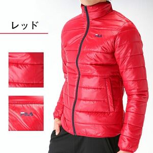 ★フィラ FILA ゴルフ GOLF 新品 メンズ 暖かい 保温 撥水 中綿 ジャケット ジャンパー ブルゾン XLサイズ [787272-RD-LL] 一 二 参★QWER