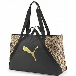 ★プーマ PUMA 新品 ロゴ 大容量 シンプル ジム トレーニング MOTO ショッパー トートバッグ かばん 鞄 BAG ヒョウ [079229011N] 六★QWER