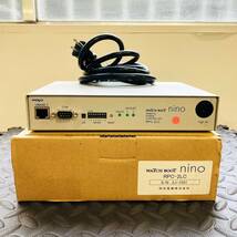 998【通電OK】明京電機 RPC-2LC WATCH BOOT nino リブーター 自動電源制御装置 2口 遠隔 リブート装置 ネットワーク監視 電源管理_画像1