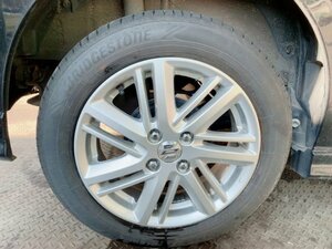 5kurudepa ソリオ 5AA-MA37S タイヤ ホイール １本 ブリジストン 165/65R15 純正 アルミ ４穴 P=100 MA27S MB27S MZ 2WD 32874