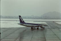 (1f312)227 写真 古写真 飛行機 旅客機 ANA エアバス A320 就航 羽田-山形 1991.3.16 フィルム ポジ まとめて 34コマ リバーサル スライド_画像7