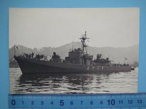 (J51)788 写真 古写真 船舶 海上自衛隊 自衛艦 はやぶさ 護衛艦 軍艦