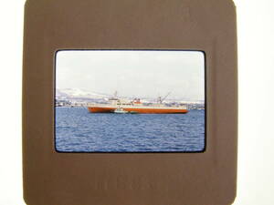 (J51)316 写真 古写真 船舶 国鉄 青函連絡船 日高丸 石狩丸 フィルム ポジ まとめて 4コマ リバーサル スライド