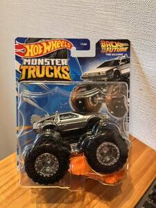 新作ホットウィールMONSTERTRUCKSモンスタートラックス1/64?バックトゥーザフューチャーデロリアンタイムマシン現状他HOTWHEELS出品同梱可