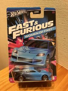 新作FASTファースト&フューリアスFURIOUSホットウィール ワイルドスピードウーマンオブファースト1/64?MAZDAマツダRX-8他HOTWHEELS有同梱可