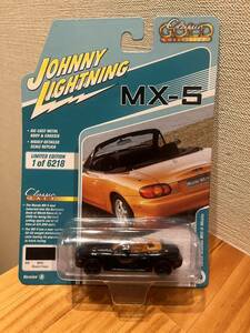 新作JOHNNY LIGHTNINGジョニーライトニングクラシックゴールド1/641999MAZDAマツダMX-5Miataミアータ ロードスター未使用HOTWHEELS有同梱可