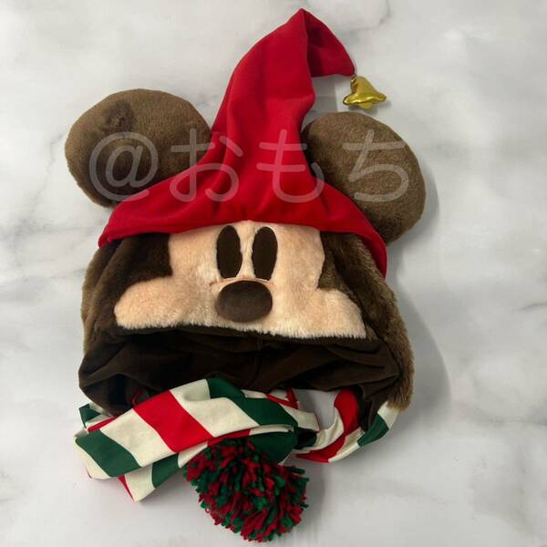 【新品 未使用】ファンキャップ ディズニー リルリンリン クリスマス ミッキー 帽子 ディズニークリスマス
