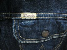 1000円～ラングラー Wrangler 復刻 デニムジャケット W9564 サイズL_画像4