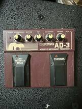 【中古】BOSS AD3 エレアコ エフェクター _画像1