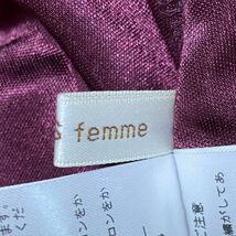 1円 ドレス axes femme ワンピース M 紫系 背ゴム伸び気味？ ロリータファッション カラードレス キャバドレ 発表会 中古７８６０_画像10