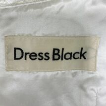 1円 ドレス Dress Black ロングドレス 9 白 カラードレス キャバドレ 発表会 イベント　中古７９４４_画像8