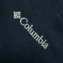 (^w^)b Columbia OMNI-WICK コロンビア オム二ウィック ジップアップ パーカー ジャケット 羽織 スポーティー 吸湿速乾 ネイビー L 7914EE_画像7