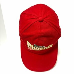 (^w^)b MARY HOBBY OSG Phoenix フェニックス キャップ 帽子 ロゴ 刺繍 CORPORATION バスケ スポーツ レッド ベルクロベルト C0810EEの画像6