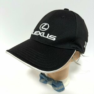 (^w^)b LEXUS × SRIXON レクサス スリクソン XX10 GOLF ゴルフ キャップ 帽子 ロゴ 刺繍トヨタ 高級車 TOYOTA 黒 ONE SIZE C0749EE