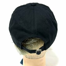 (^w^)b STARTER HEADWEAR スターター キャップ 帽子 ロゴ 刺繍 シンプル スポーツ 6パネル ストラップ ベルト 黒 OSFM 57～59㎝ C0796EE_画像5