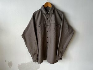 (^w^)b patagonia パタゴニア 97年製 オーガニックコットン 長袖 シャツ S モカ ブラウン ベージュ 90s ビンテージ アウトドア レア レトロ